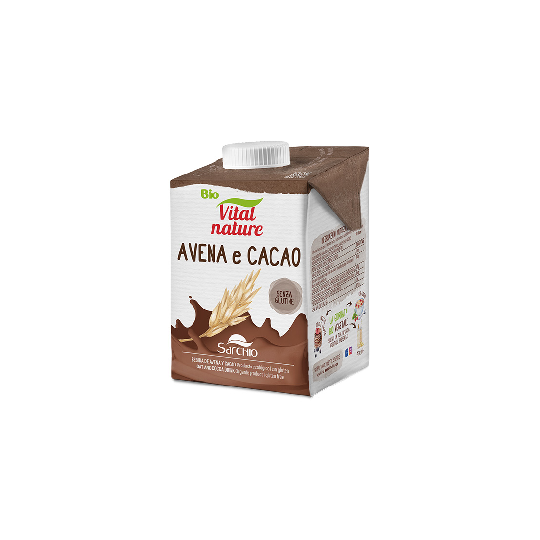Bevanda avena e cacao 500ml